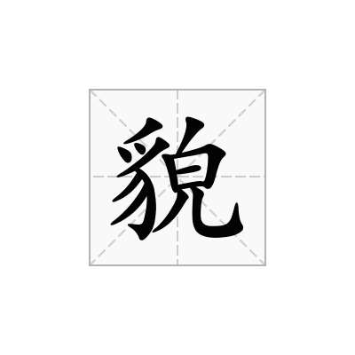貌