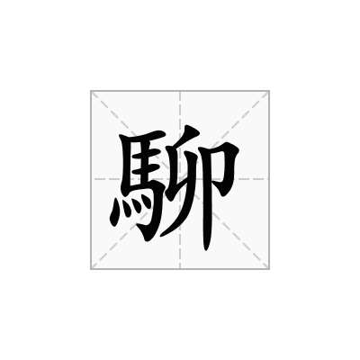 駠