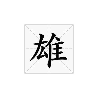 雄